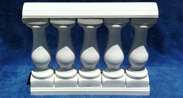 Baluster Section, 3'L, 30 1/2"H, 7 pcs.