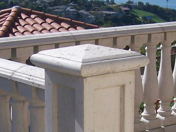 12x12Base 14"OD 3"H Bullnose edges, Slope top