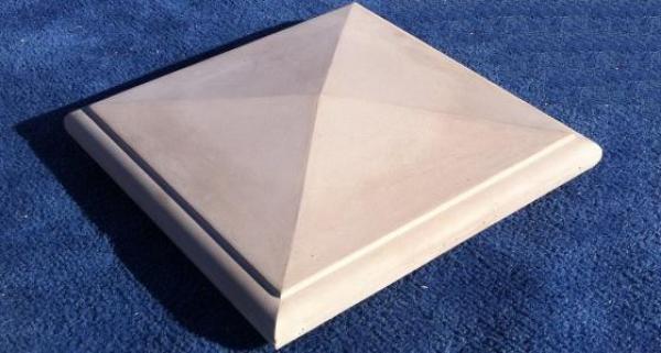 17x17Base 19"OD 4"H Bullnose edges, Slope top