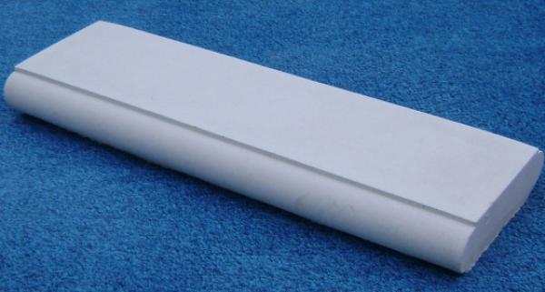 6"Base 8''OD 24"L Bullnose return end