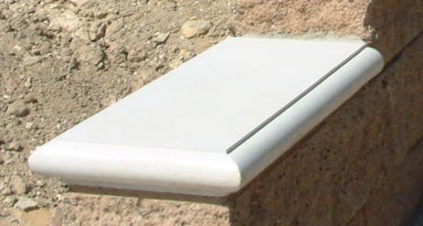8"Base 10"OD 24"L Bullnose return end