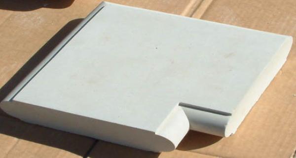 8"Base 10"OD Bullnose corner
