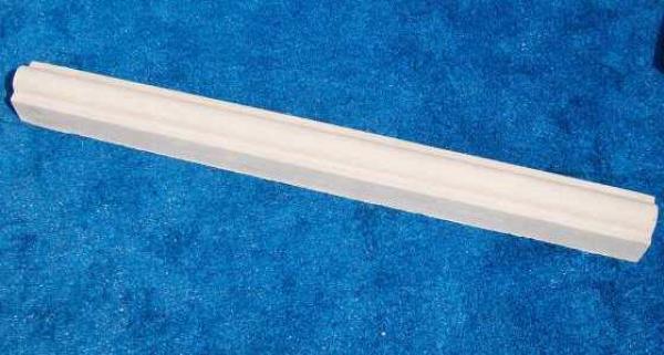 Foamcast Concrete™ 4"Hx3.75"Wx48"L f. ends, 1pc