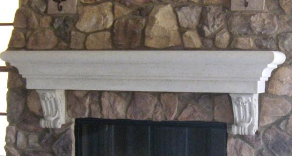 Foamcast Concrete™ 11"Hx6"Dx6'L, Cornice w/Dbl.Rtn