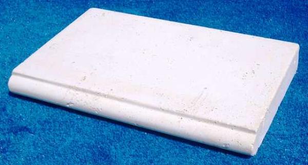 5,000psi, 2.5" Bullnose Coping 15"x24" 1pc