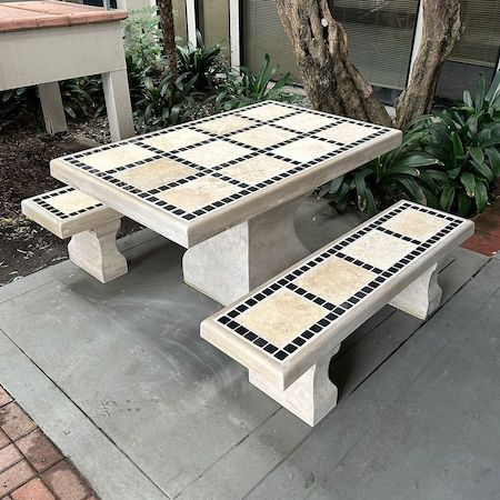 Precast table product